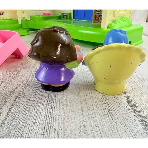 Fisher Price Little People 2008 Happy Sounds Home Furniture Baby Mom High Chair - Picture 11 of 16